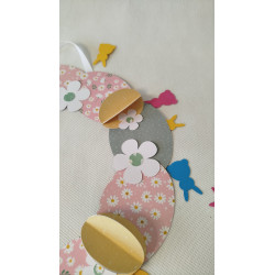 Couronne de porte Pâques