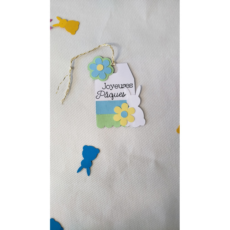 Etiquette cadeau Pâques