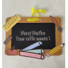 Ardoise "Merci"
