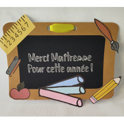 Ardoise "Merci"