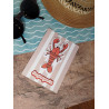Carte scrapbooking "J'en pince pour toi"