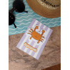 Carte scrapbooking "J'en pince pour toi"