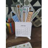 Calendrier "pot à crayon"