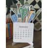 Calendrier "pot à crayon"