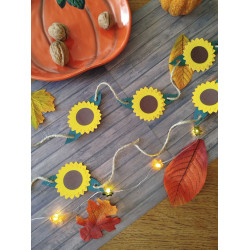 Guirlande de tournesols