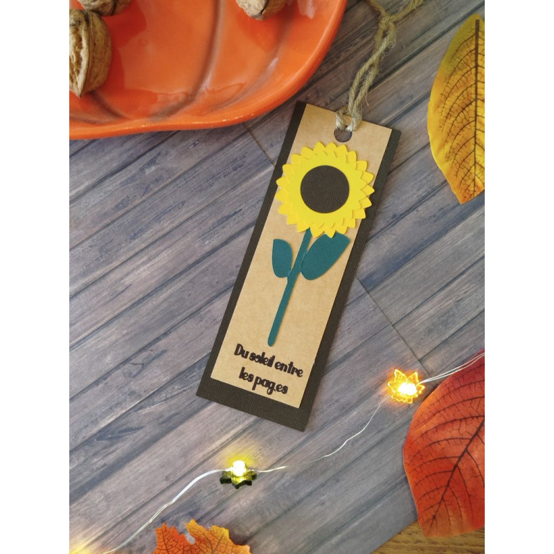 Marque-pages tournesols